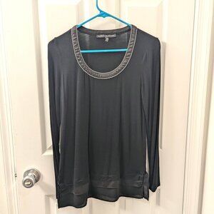 White House Black Market ball chain top XS